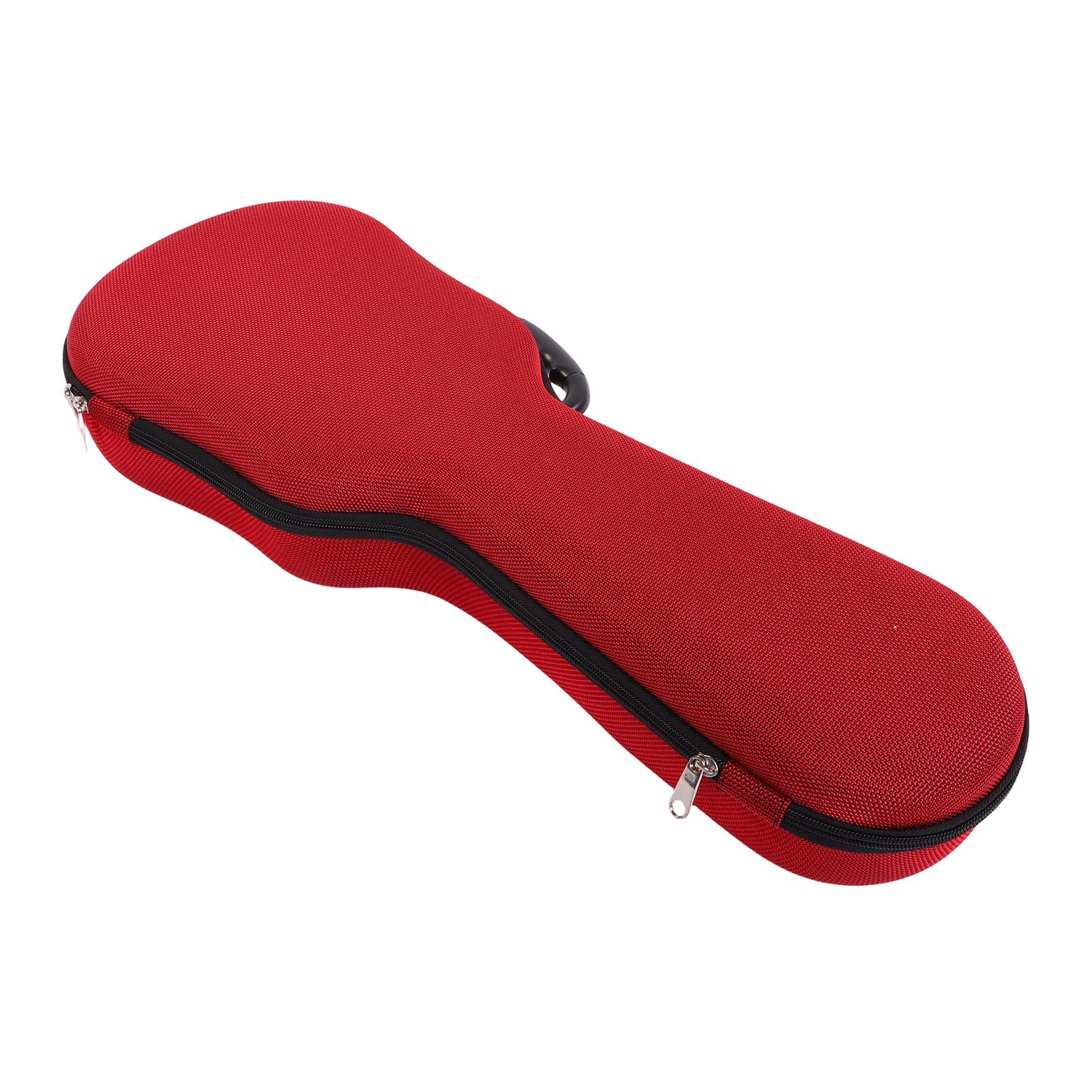 

21 Inch Acoustic Guitar Bag Waterproofing Soft Portable Gig Bag Guitar Case with Detachable Shoulder Strap Red красный
