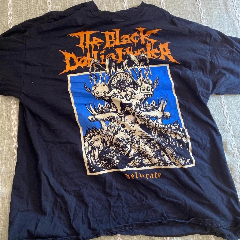 The Black Dahlia Murder Deflorate Anniversary Navy Unisex T shirt Reprint WA4841