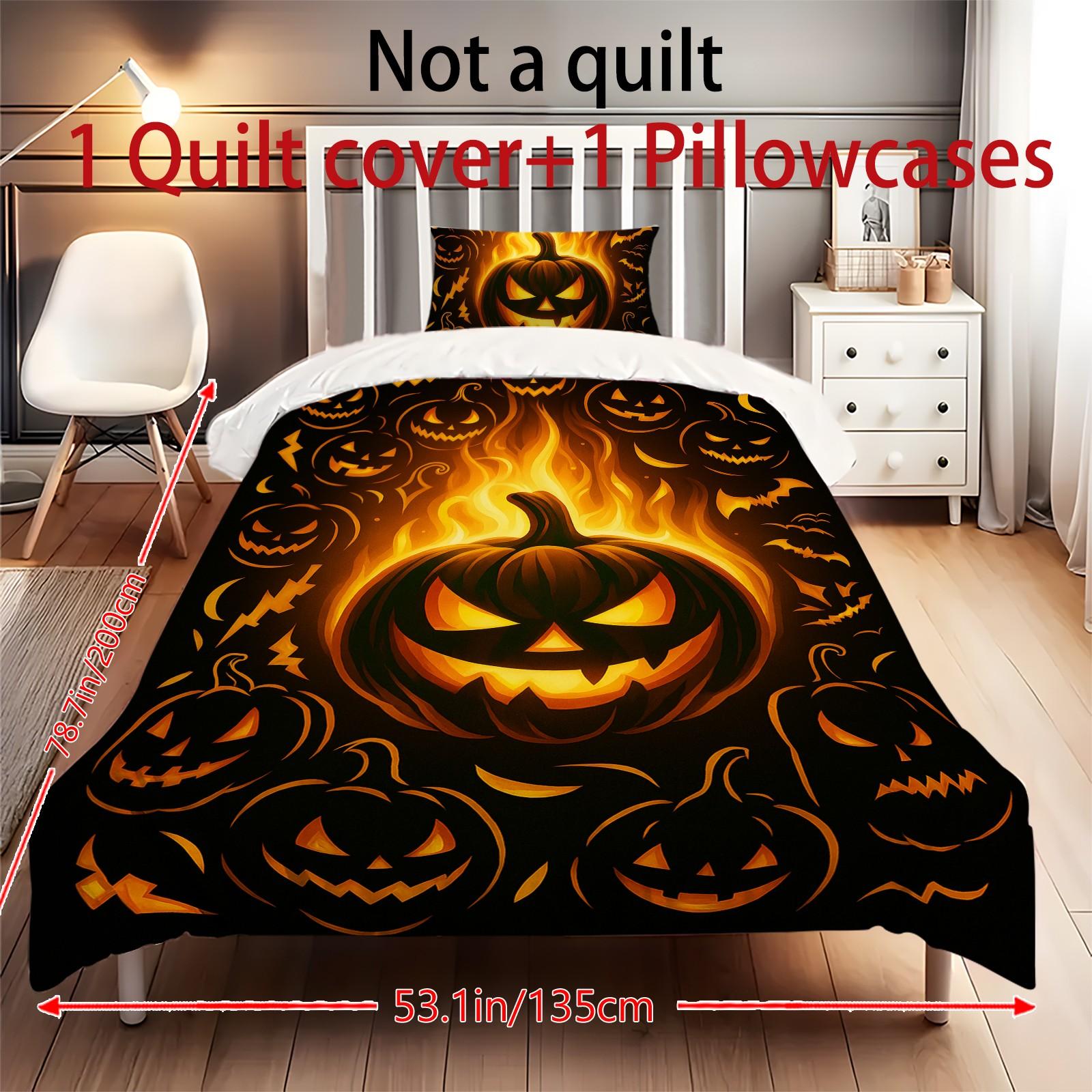 

Пододеяльник с принтом рождественских украшений. Супермягкая матовая микрофибра для двуспальной кровати. Удобный комплект с застежкой-молнией и 2 наволочками. One Size