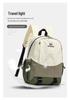 Forest-Style Women's Lightweight Hiking Backpack - Fresh, Sweet Contrast Colors, Large Capacity Dual Shoulder Bag