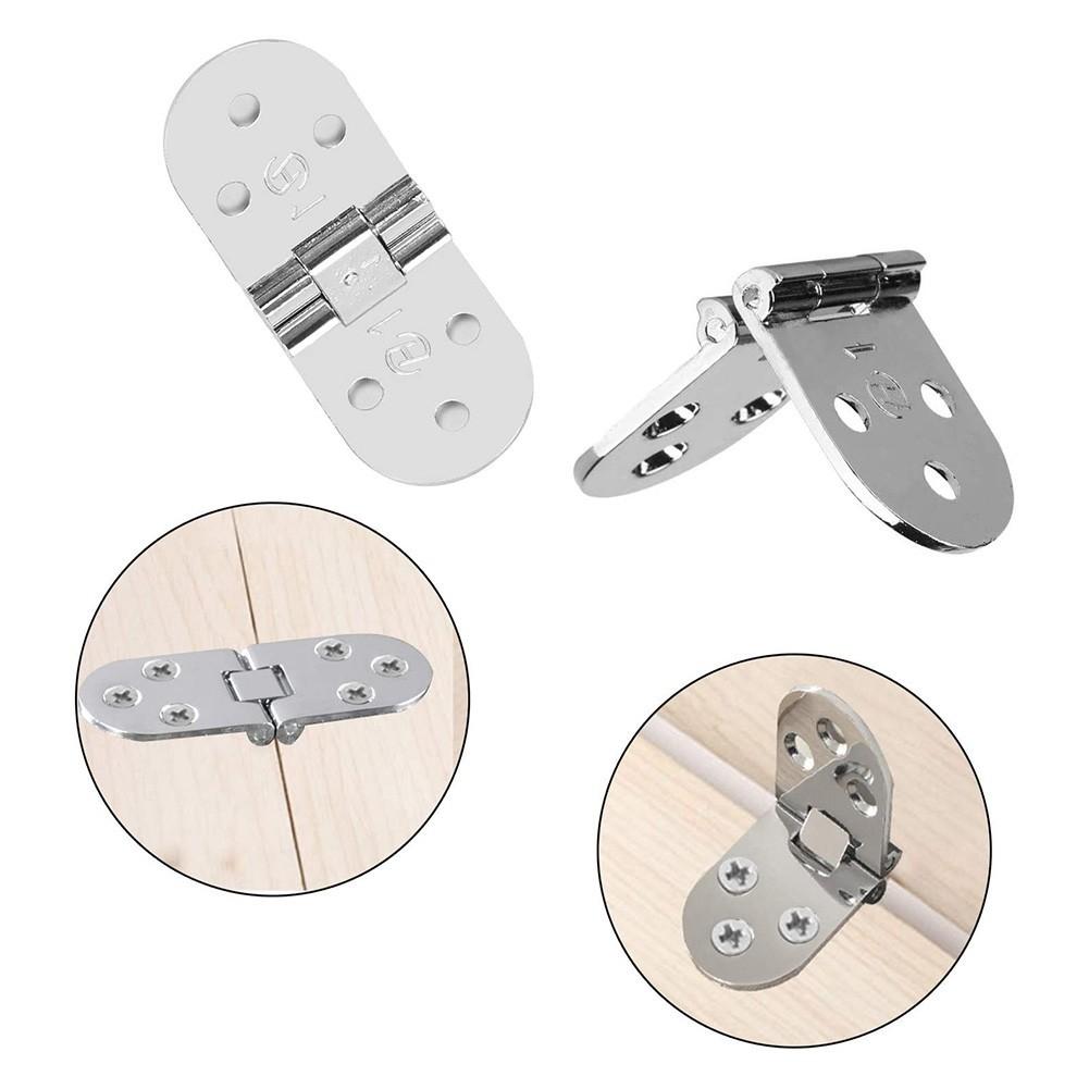 

2 шт. Складные столовые петли из цинкового сплава для откидного стола, дверцы шкафа, мебели 2pcs