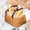 Wood Chip Basket Storage Basket Size