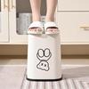 Large Capacity Thickened Trash Can with Pressure Ring for Bathroom, Toilet, Living Room, and Kitchen