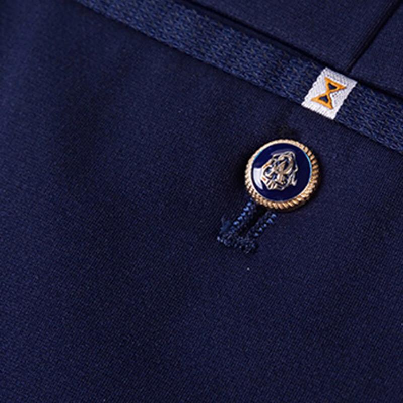 FIRS Men's Wrinkle-Free Business Casual Slim-Fit Trousers