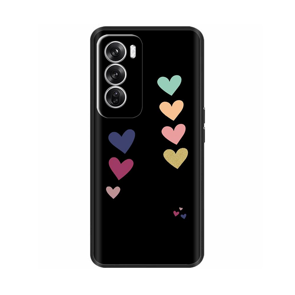Luxury Painted Case For OPPO Reno 12 Pro Back Cover Silicone Phone Case For OPPO Reno 12 Reno12 Pro 5G Protective Shell Capas