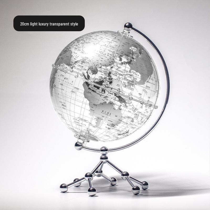 Illuminated Luxury Globe Ornament for Living Room, TV Cabinet, Office, or Study Decor