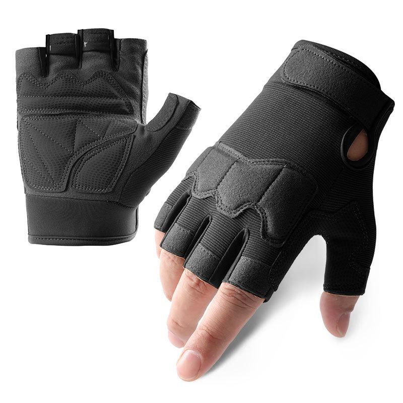 Men's Z902 Outdoor Half-Finger Tactical Gloves for Cycling, Sports, and Military Training