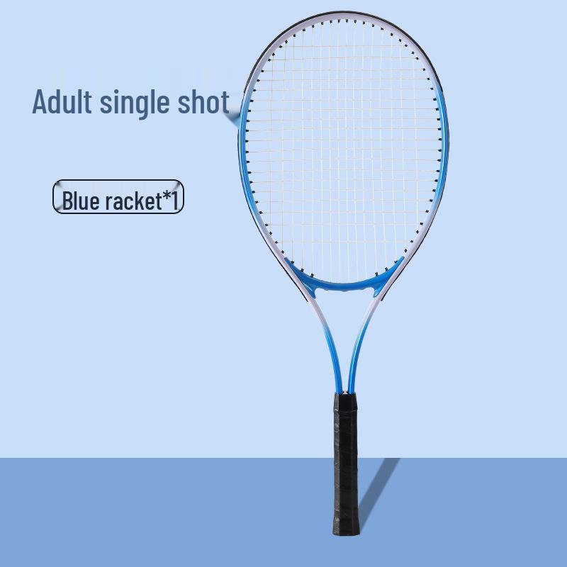 Tennis Trainer Racket Set: Adult & Kids Rebound Net Racket for Home Use