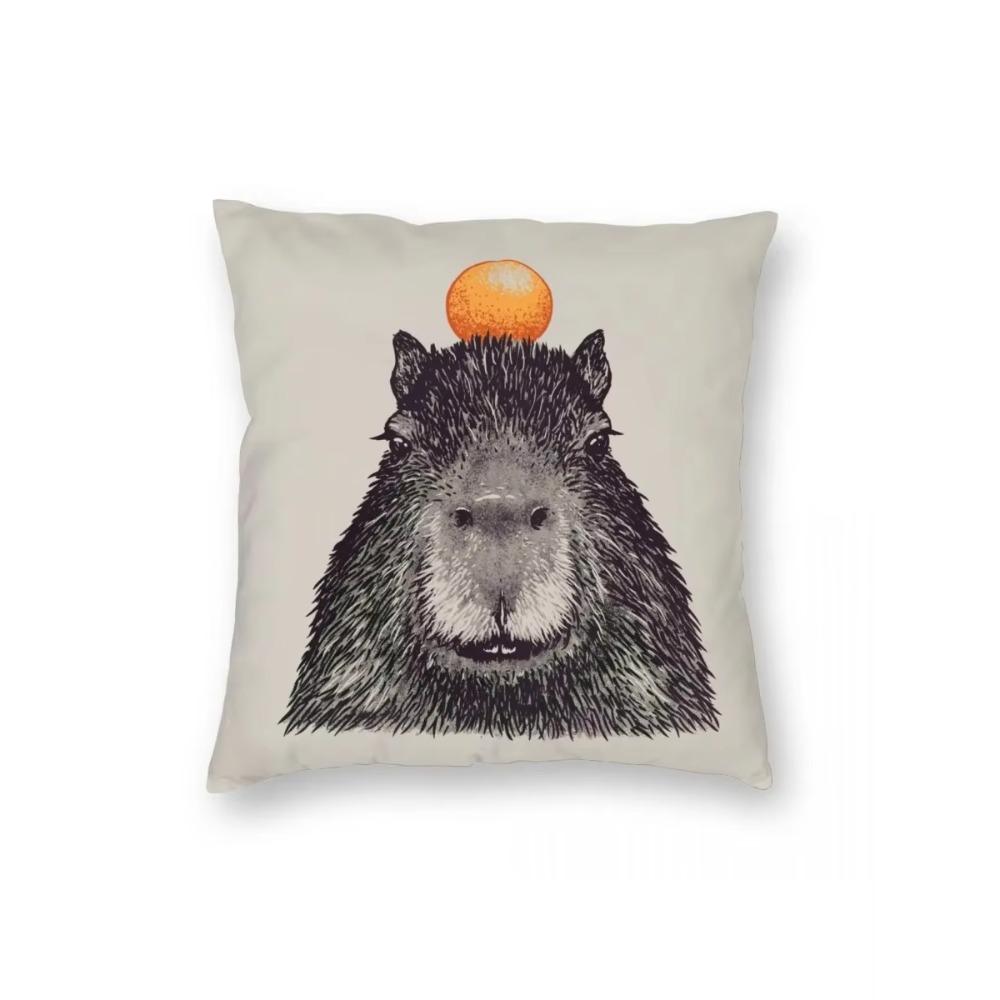 

Наволочка для подушки с дикими животными Hoga Декоративная подушка Funda Cojines X Housse De Coussin Скандинавская наволочка для дивана автомобиля 66x66cm оливковый