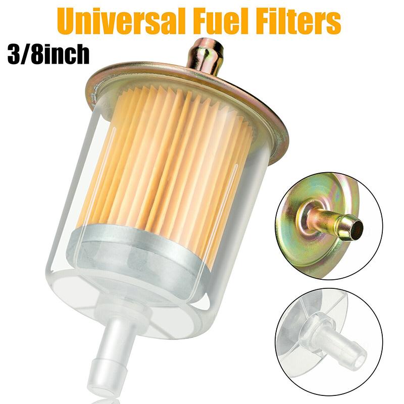 1Pcs Gasoline Filter Diesel Extra Large Fuel Filter Universal Rv Inline Fuel Line For Garden Tools Scooters Motorcycles Cars