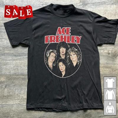 New VINTAGE ACE FREHLEY Gift For Fans Unisex S-5XL Shirt UK225 Unisex T-Shirt