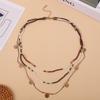Vacation Style Clavicle Chain Jewelry Bohemian Necklaces Retro Bead Necklaces  Girl