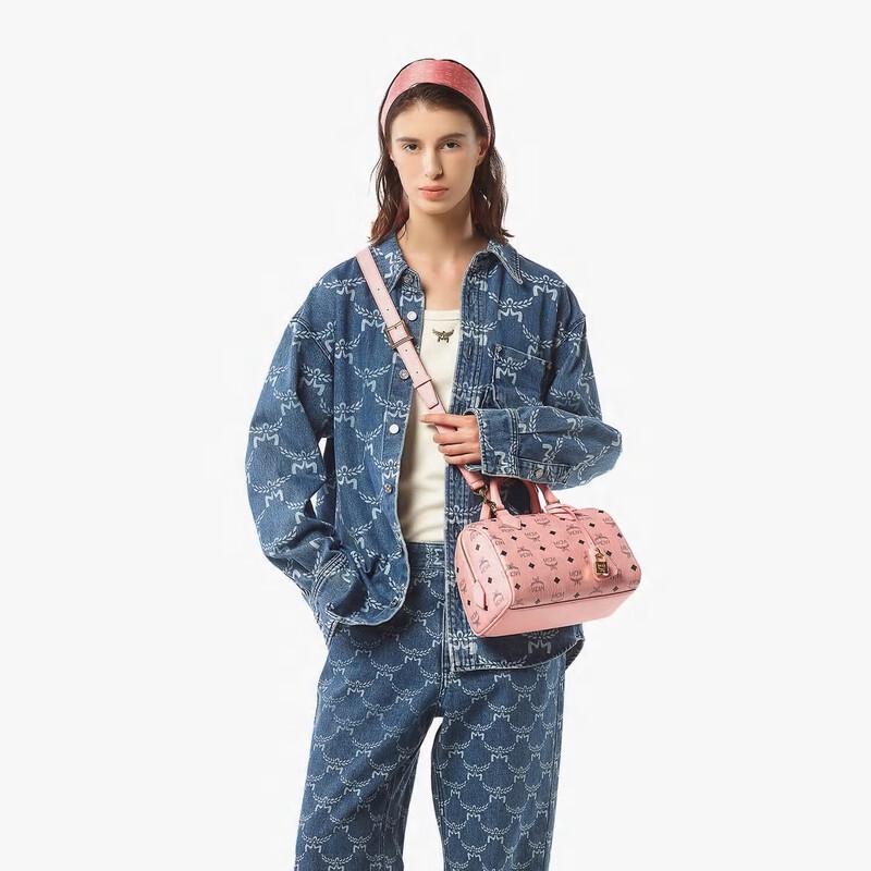MCM ELLA Small Boston Crossbody Bag