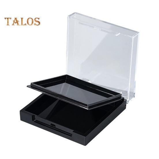 Акриловая двухслойная пустая упаковочная коробка для накладных ногтей с прозрачной крышкой коробка для демонстрации ногтей чехол для хранения типсов для дома портативный органайзер для дизайна ногтей чёрный 498₽