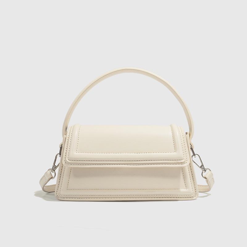 

2024 Женская мини-сумка City Trapezoidal: Модная сумка-мессенджер и сумка через плечо грязно-белый