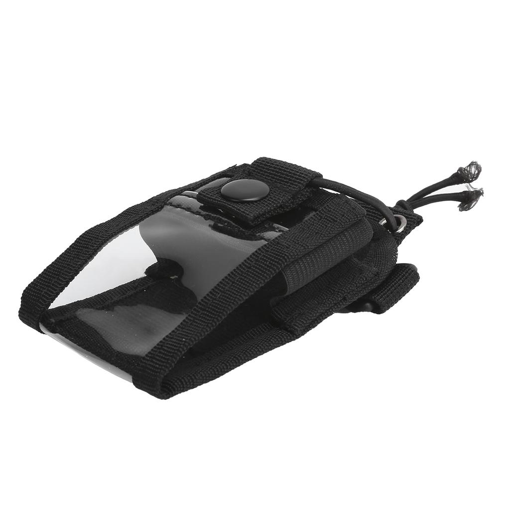Walkie Talkie Radio Bag Holder for Baofeng UV‑5R UV‑5RE  UV‑5RA DM‑5R Plus with Strap