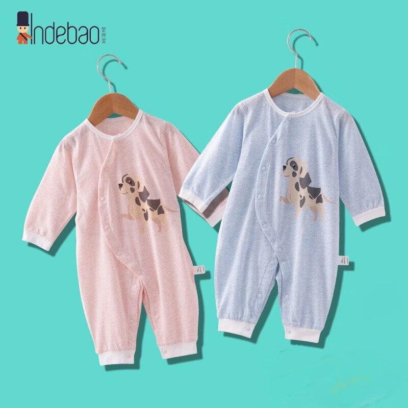 Yingdebao Summer Mesh Cotton Baby Romper 80cm