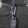 TISUR Small Titanium Carabiner Keychain for Men, Lightweight (Color: Large + D-Ring: Small)