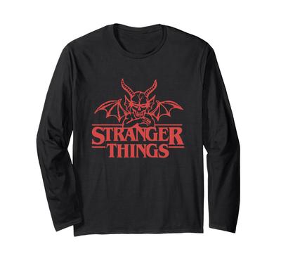 Stranger Things Hellfire Club D&D Logo Long Sleeve T-Shirt