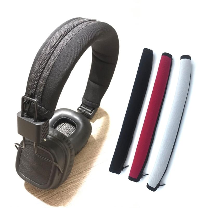 Replacement Headband Cushion Pad Cover Head Band Protector with Zipper Headband Cover Cushion Protector Pad for Marshall
