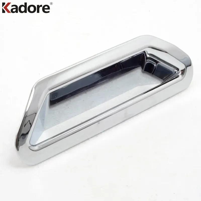For Ford Kuga Escape 2013 2014 2015 Chrome Car Rear Trunk Door Handle Bowl Cover Trim Molding Garnish Frame Accessories