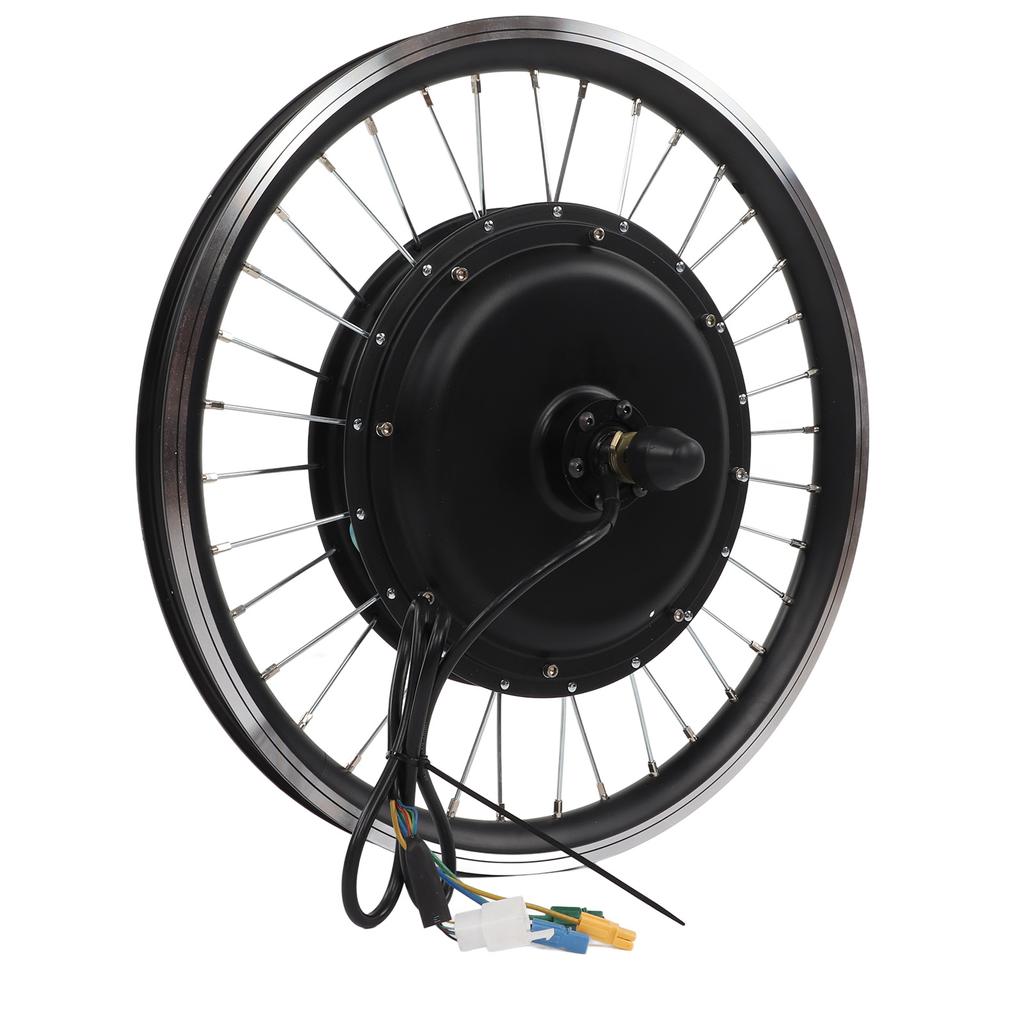 20 Inch Electric Bicycle 48V 1500W Rear Drive Motor Wheel Kit with 35A Controller LCD S866 Meter