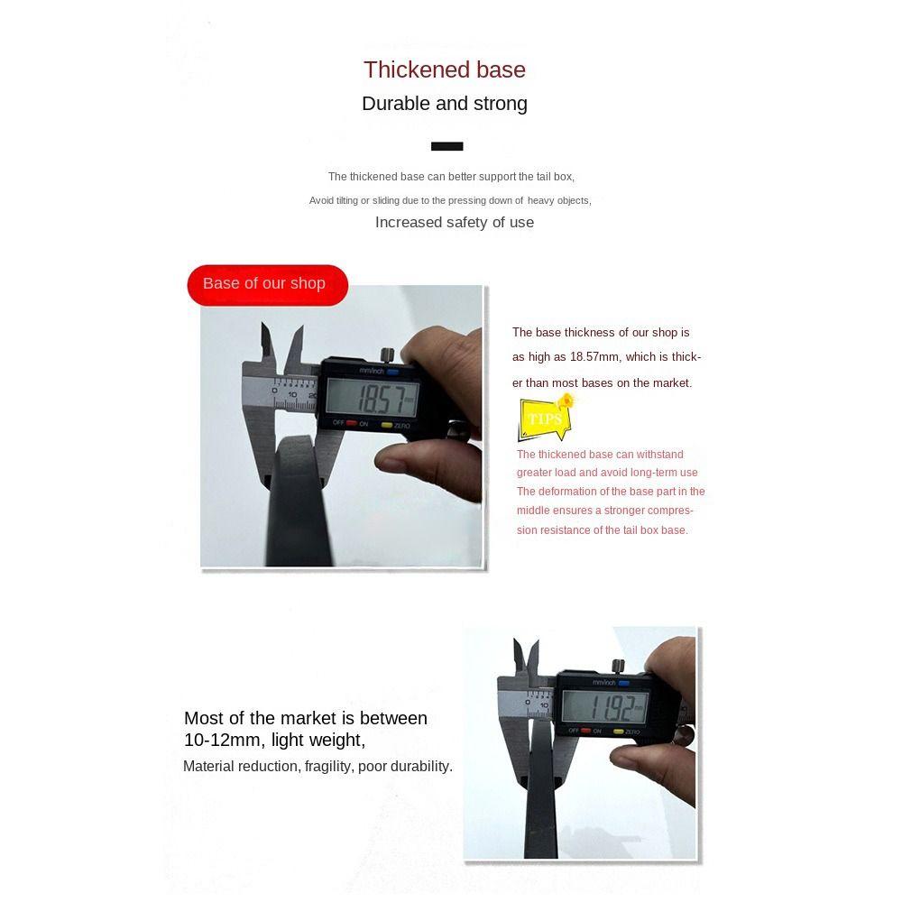 36L Motorcycle Trunk Waterproof Bike Accessories Spacious Motorcycle Accessories  Motorcycle Use