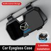 Car Multifunctional Storage Box Car Sunglasses Sunglasses Clipfor 3 Bk Bl 323 Axela Atenza CX-3 CX-4 CX5 Car Accessories