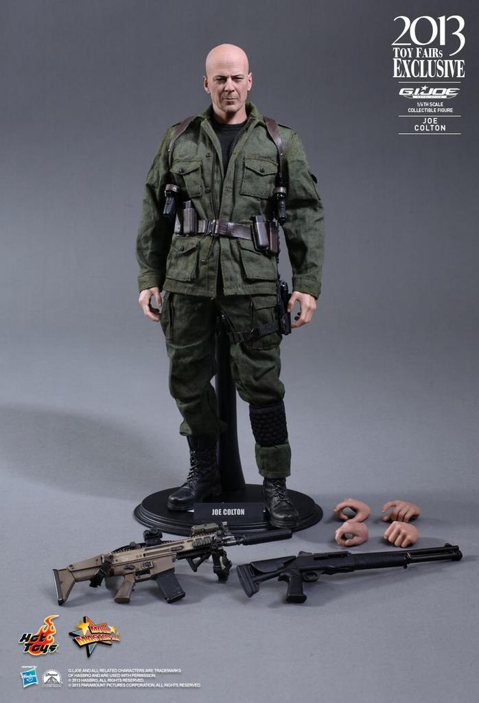Limited to 1000 units for domestic Movie Masterpiece scale figure of Joe Colton from distribution 1/6 G.I. Joe Retaliation.