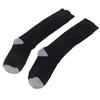 1 Pair Heated Socks 3 Levels Temperature Rechargeable Comfortable Black Grey Electric Heated Socks for Hiking Skiing