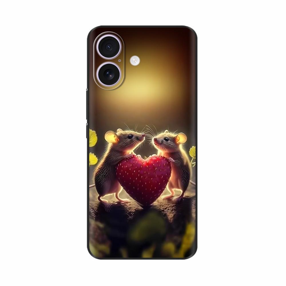 For Apple iPhone 17 Case iPhone17 Pro Max Painted Cover Soft TPU Shockproof Phone Shell For iPhone 17 Air iPhone17 Pro Max Bags