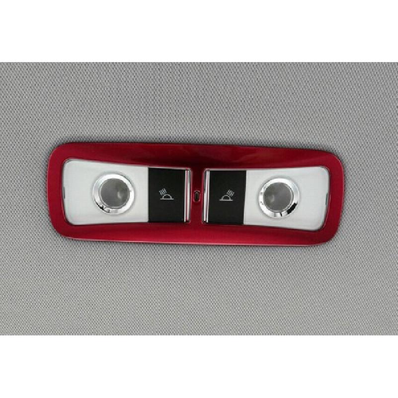 For Honda Accord 10Th 2018- Glossy Red Inner Rear Reading Light Cover Frame