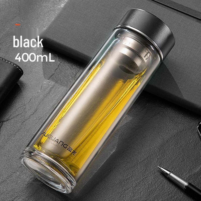 FUGUANG Business Double-Layer Glass Cup