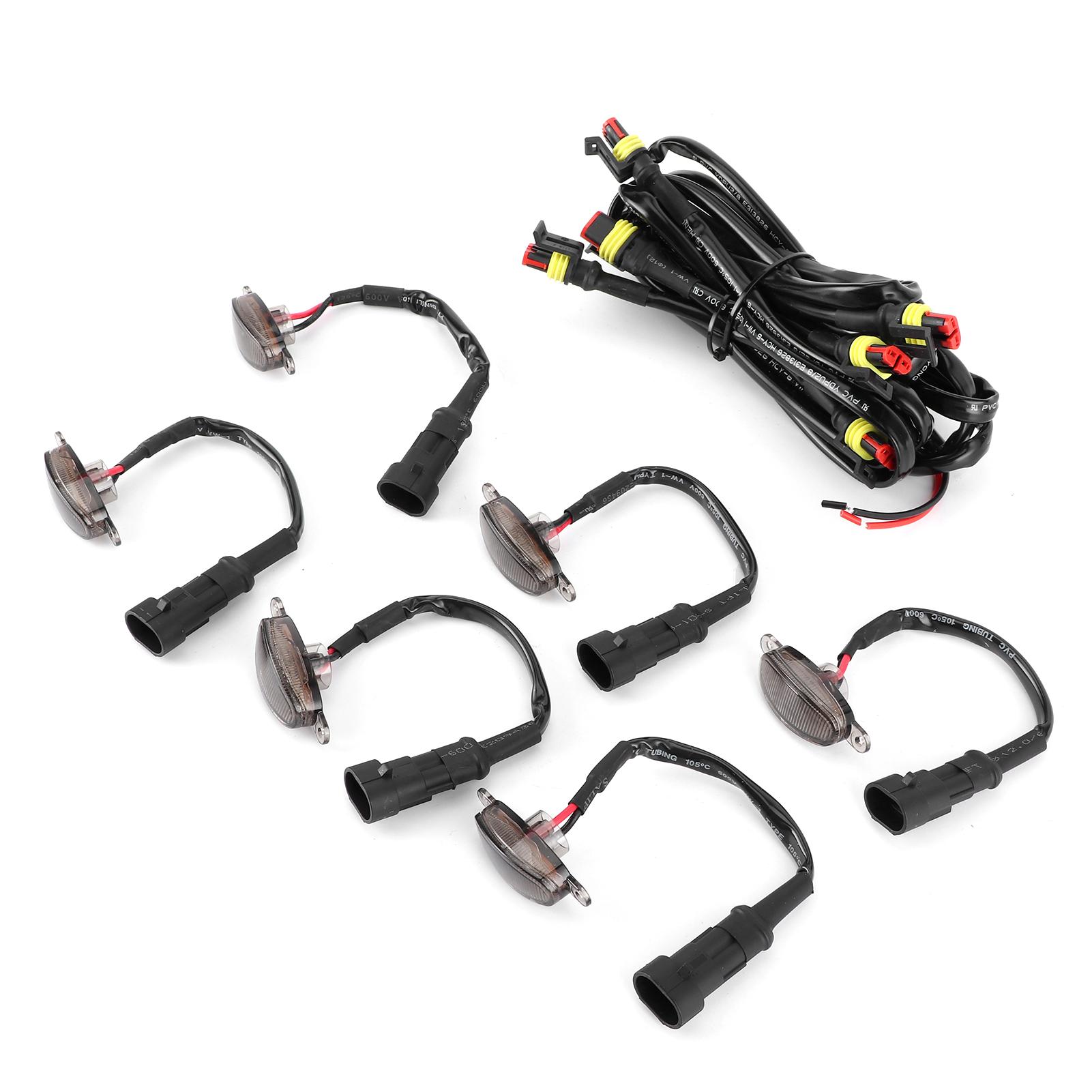 

Waterproof LED Front Grill Running Light Fog Warning Fit for Ford F150 SVT RAPTOR 2004‑2019Red Light червоний