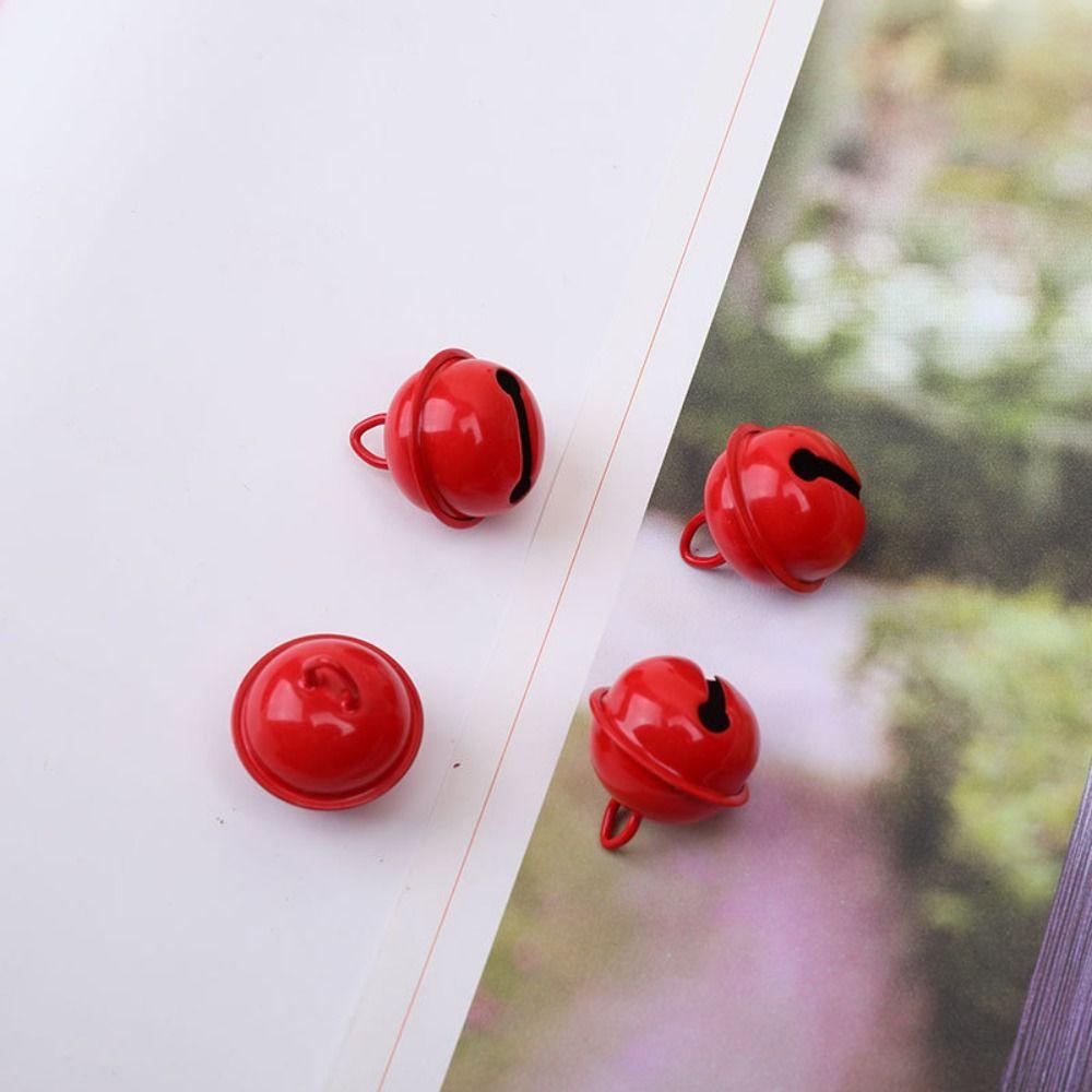 4 buc lucrate manual pentru animale de companie, clopoțel colorat, accesoriu DIY, clopoțel zornăitor, mărgele vrac, clopoței metalici pentru animale de companie