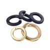 Level 8 Blackened Stainless Steel Anti-Slip Spring Washer, Japanese Standard, Sizes M6, M8, M10, M20.