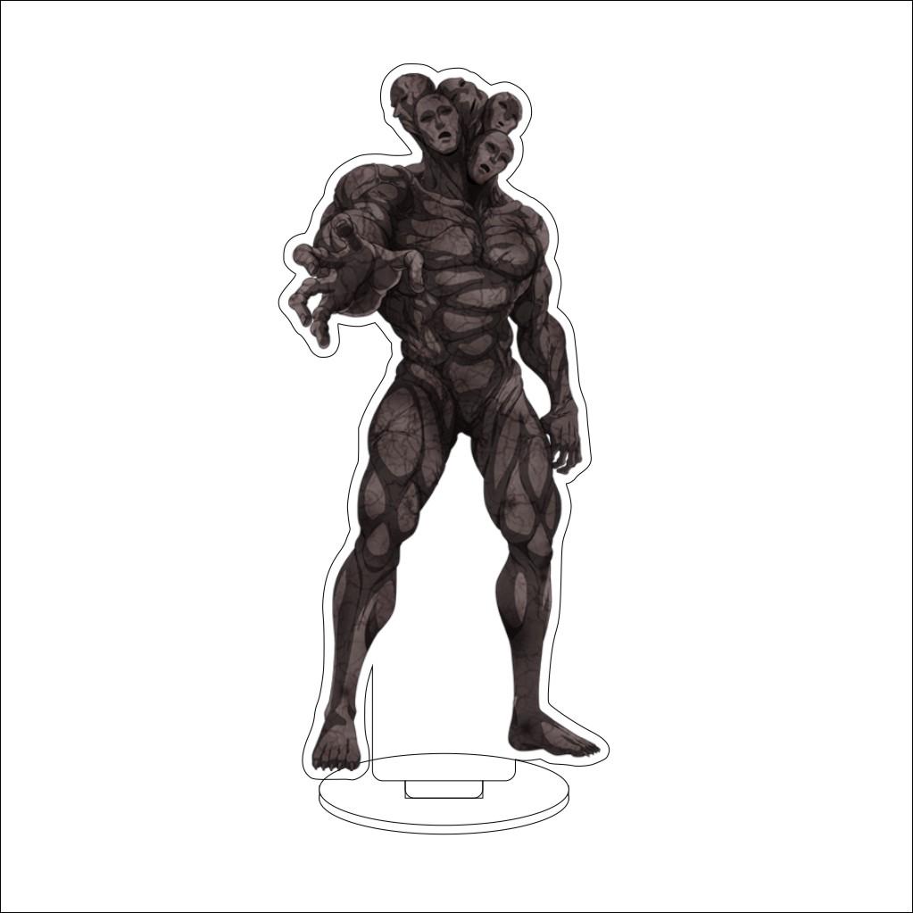 16CM Anime ONE PUNCH MAN  Acrylic Stand Ornaments  Saitama/Deep Sea King/Subterranean King Figure Stand Halloween Gifts