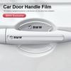 Car Door Handle Protective Film Transparent Anti-Scratch Sticker For E46 E90 E60 F30 G20 X1 X2 X3 X4 X5 X6 X7 I3 I4 I5 I7 M2