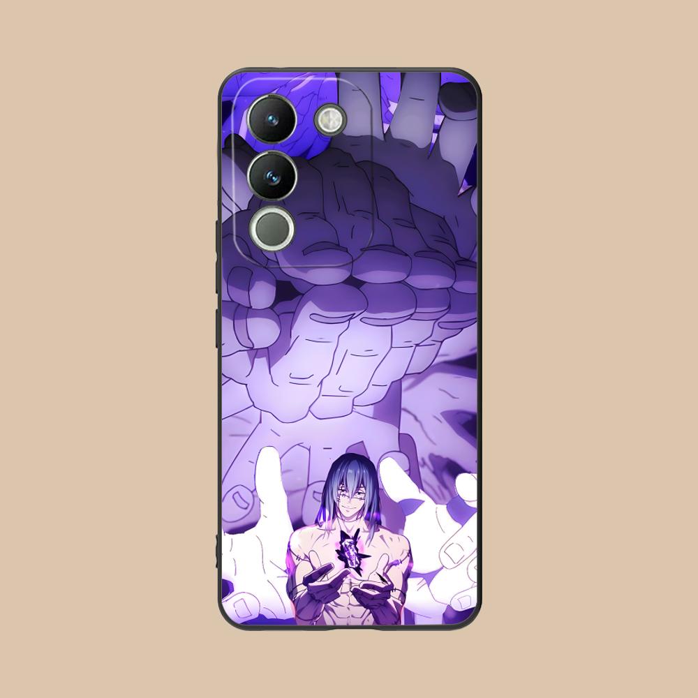 JJK Mahito Phone Case for VIVO V60 V50 V40 V30 V29 V27 V25 V23 Pro Lite 5G Soft TPU Shockproof Cover