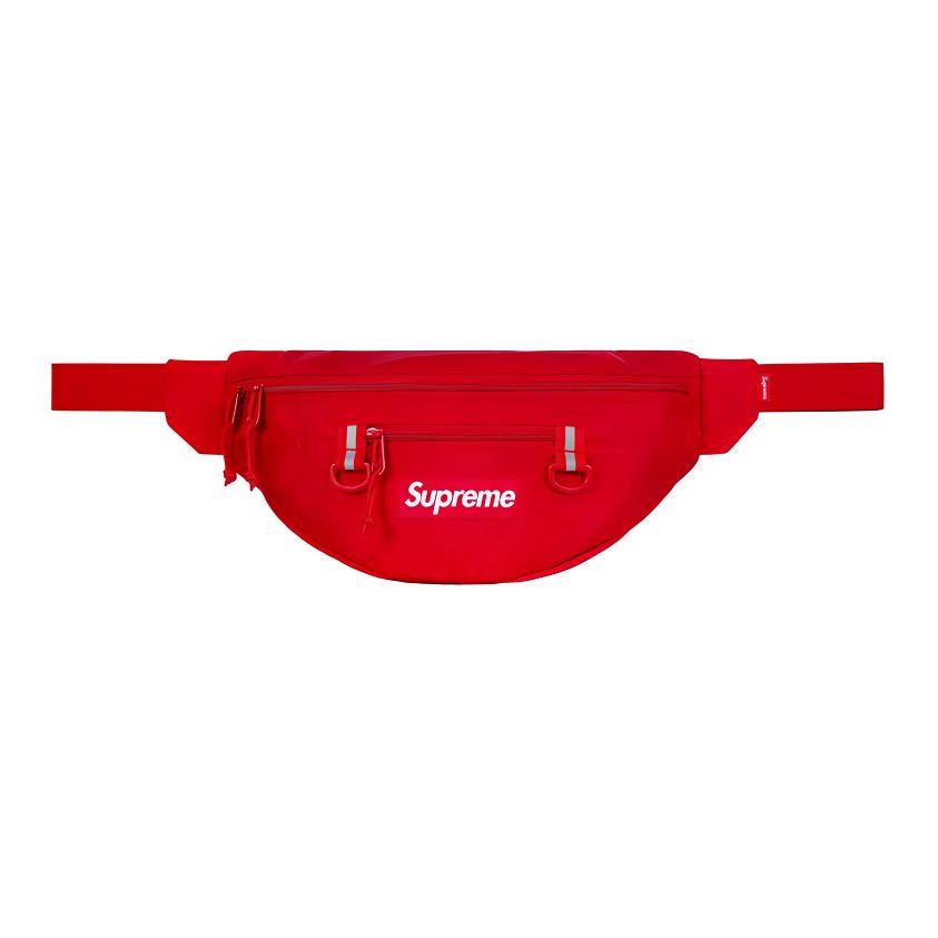 New Supreme SS19 Nylon Sling Bag, Fanny Pack Unisex Red SUP-SS19-012