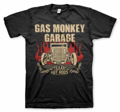 26 Offizielles Gas Monkey Garage Speeding Monkey T-Shirt Unisex T-Shirt