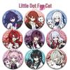 Honkai: Star Rail Cat Series Badges - March 7th, Himeko, Dan Heng Merchandise
