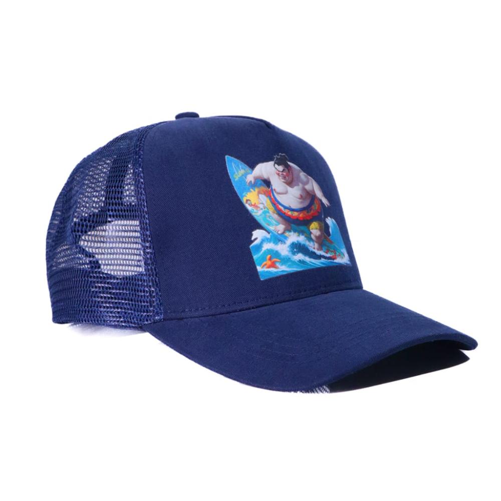 Surfing Adventure Trucker Cap Unisex DuraSil Druck Sumo Surfing Hut