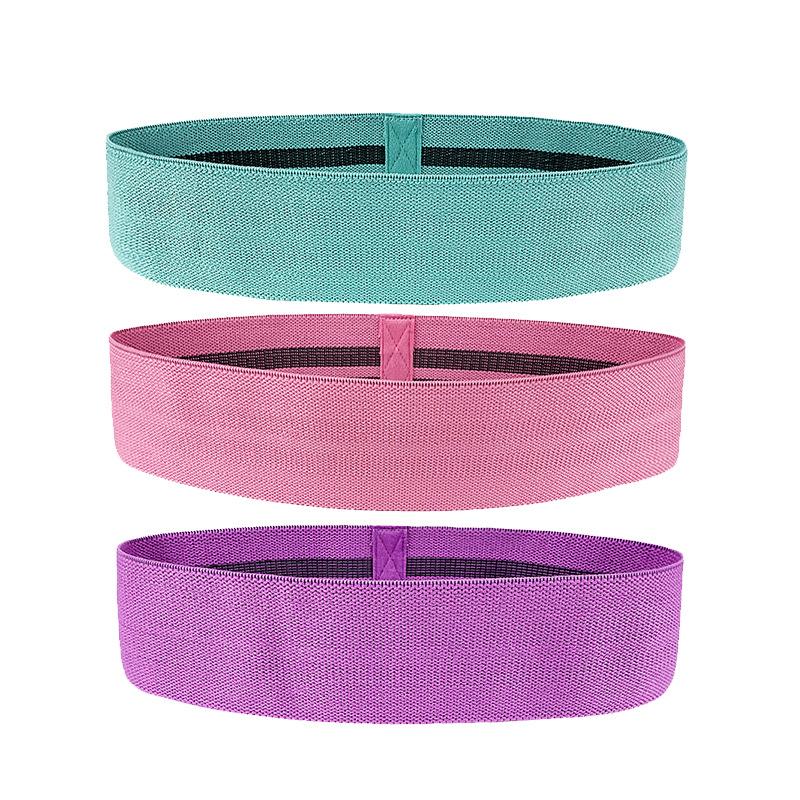 Non-slip Pull Belt Yoga Buttocks Squat Bodybuilding Resistance Belt for Shaping Stretching Ring Puller