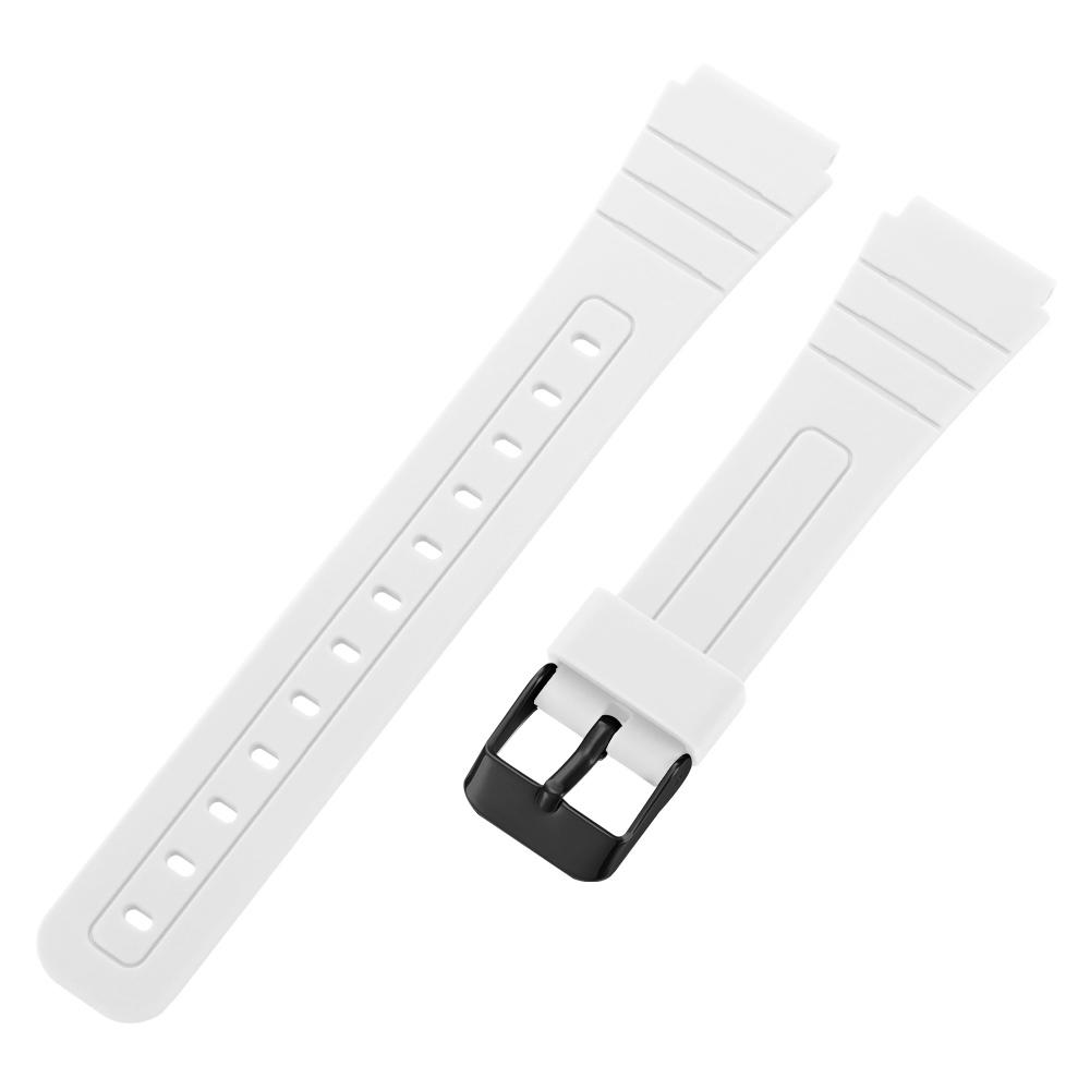 Cinturino in Silicone da 18mm per Casio F91W W800H SGW400 F-91W F84 F105/108 A158/168 AE1200 Cinturino Impermeabile Sostitutivo