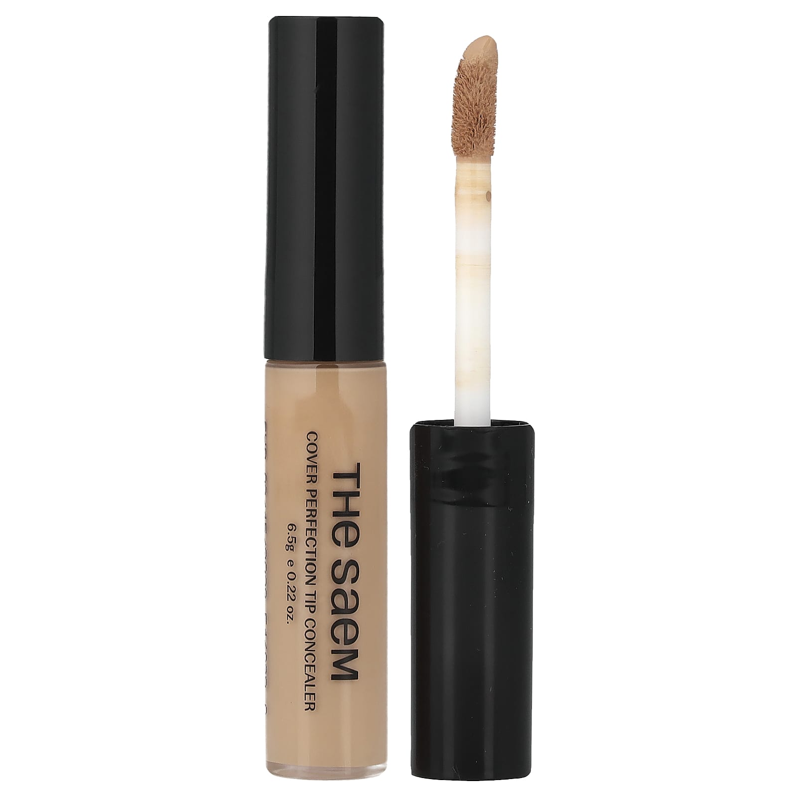 The Saem, Cover Perfection Tip Concealer, Contour Beige, 6,5 g (0,22 Unzen)