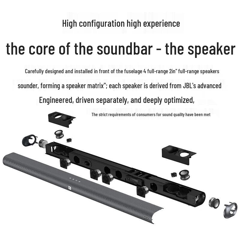 JBL Cinema STV880 Dolby Atmos Soundbar Home Theater System
