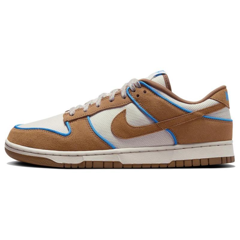 Nike Dunk Low Retro Premium Light British Tan Skate Shoes Sneakers FN5825-100