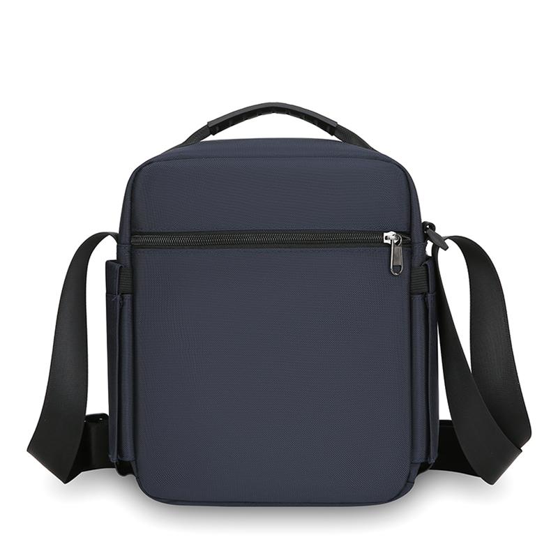 Borsa a Spalla Multi-strato da Uomo alla Moda Casual Leggera in Nylon Borsa a Tracolla per Uscite Quotidiane Pendolarismo Piccola Borsa a Mano