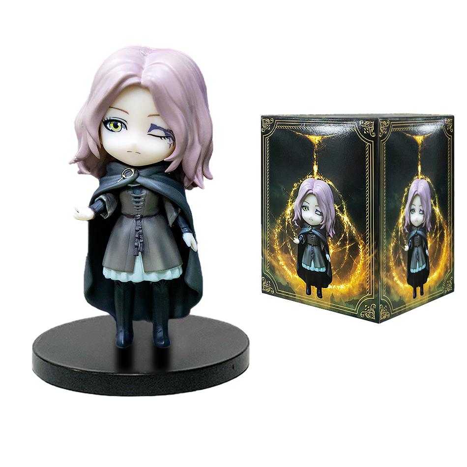 7-12cm Gaming Q Version Elden Ring Mini Ranni Cat Melina Malenia The Half-Wolf Action Figure Lani Magic Ornaments PVC Dolls